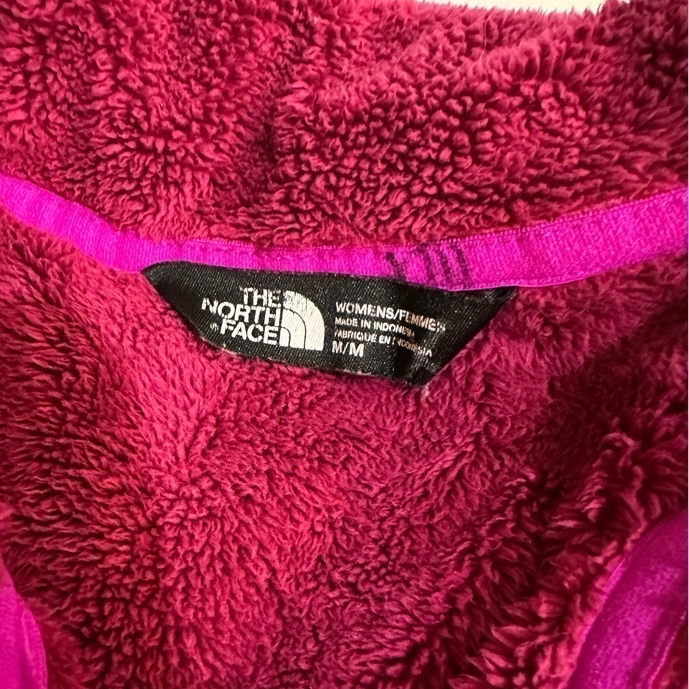 The North Face Womens Morning Glory 2 Jacket Fleece lined Medium Pink Raspberry - Picture 10 of 10